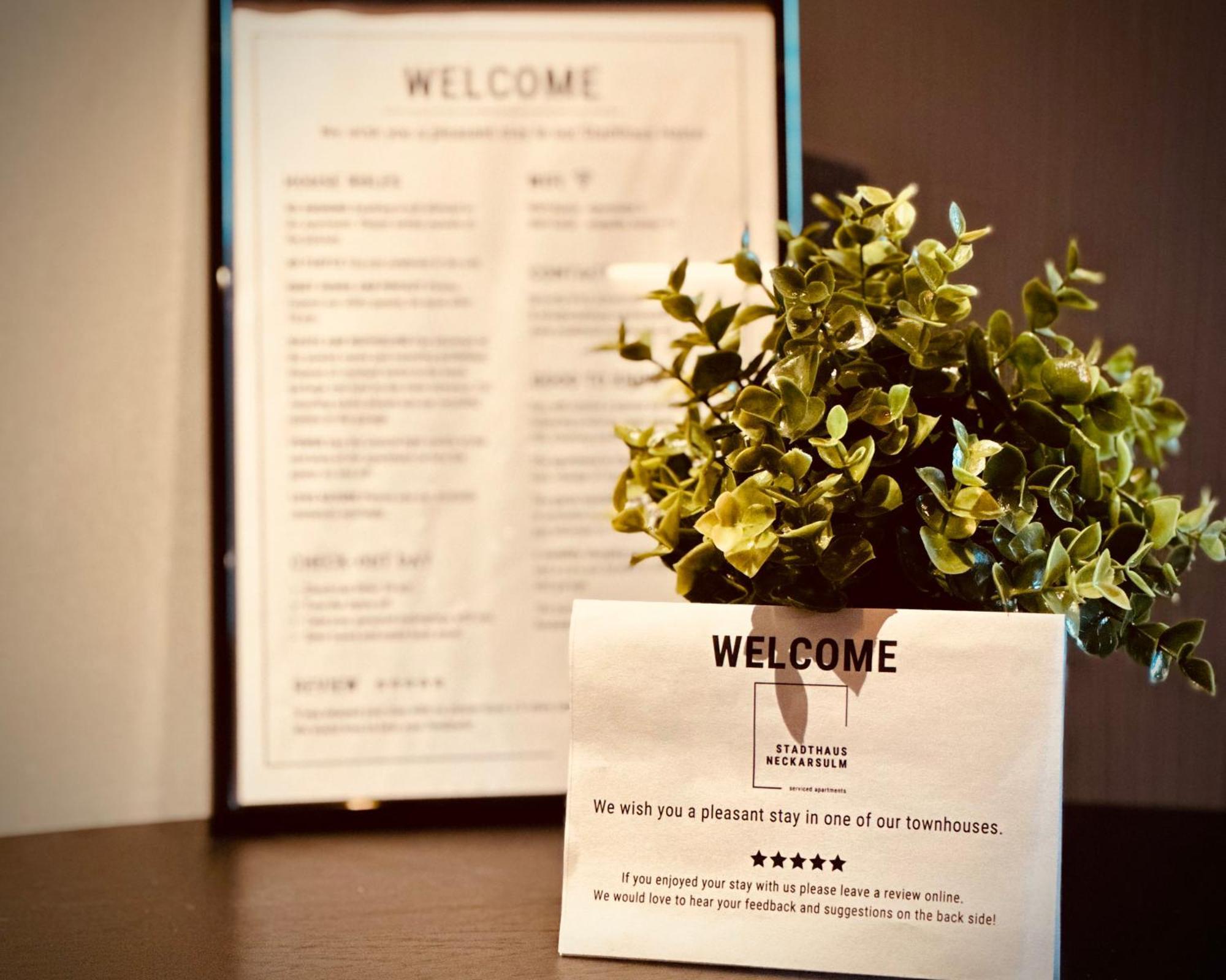 Stadthaus Neckarsulm Serviced Apartments - Stadthaus Heiner Zewnętrze zdjęcie