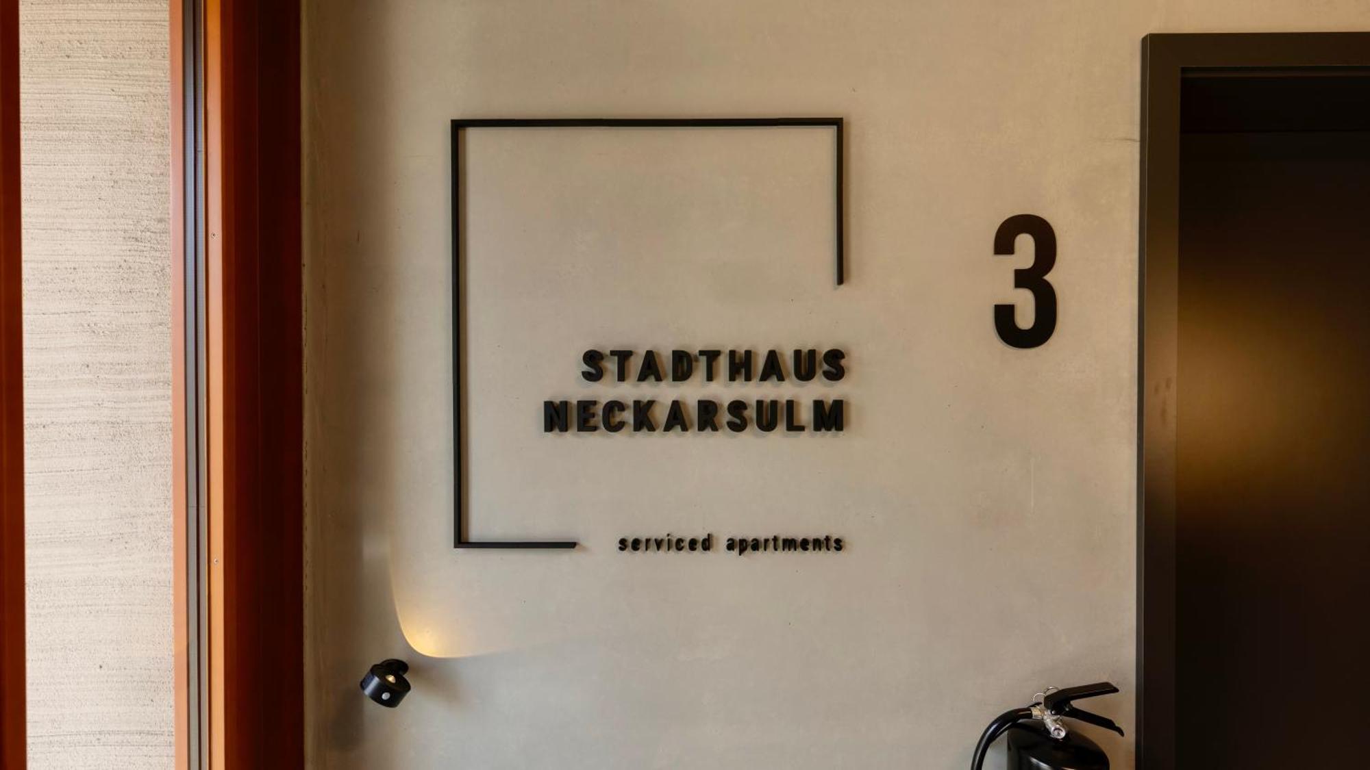Stadthaus Neckarsulm Serviced Apartments - Stadthaus Heiner Zewnętrze zdjęcie