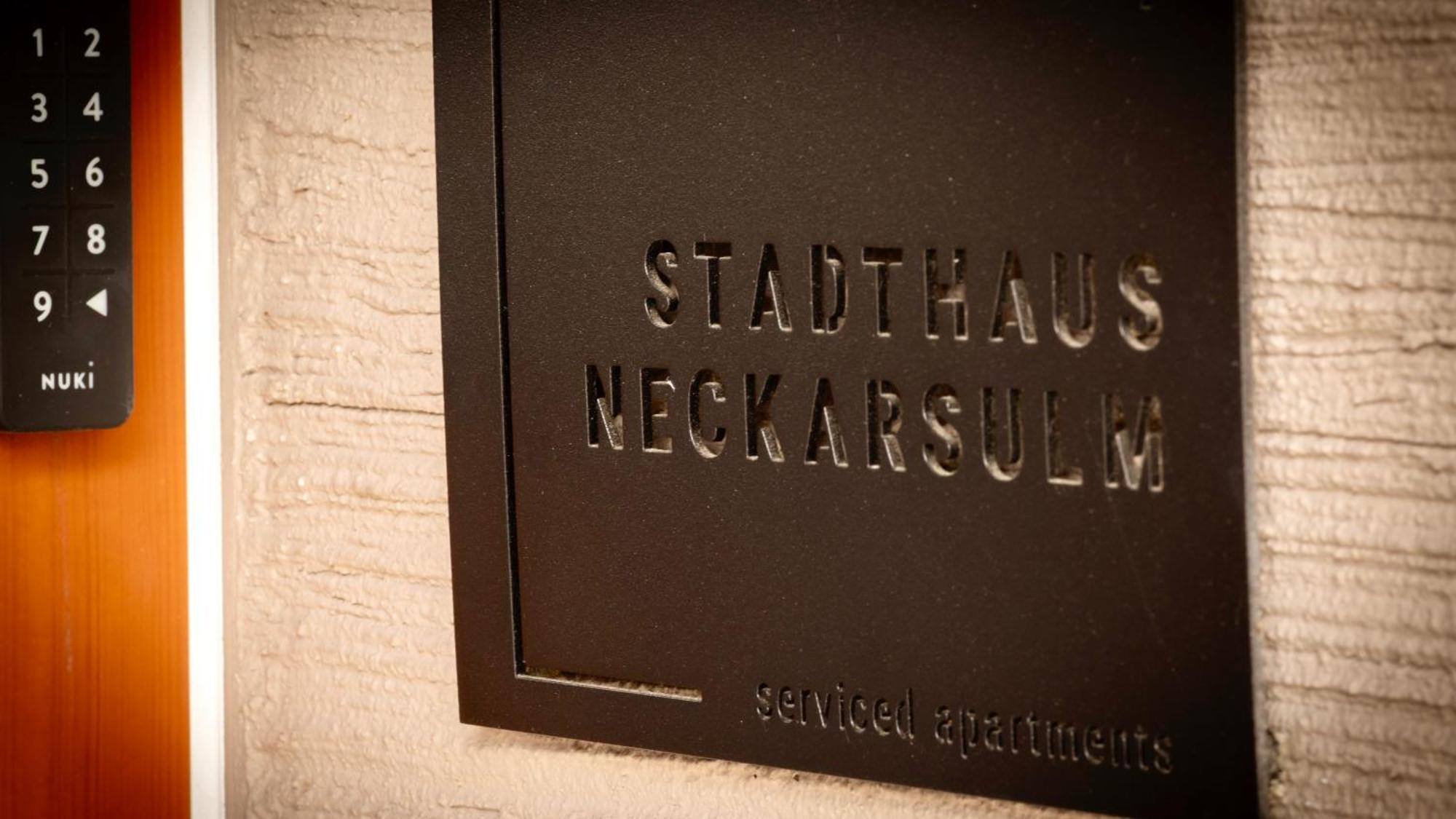 Stadthaus Neckarsulm Serviced Apartments - Stadthaus Heiner Zewnętrze zdjęcie